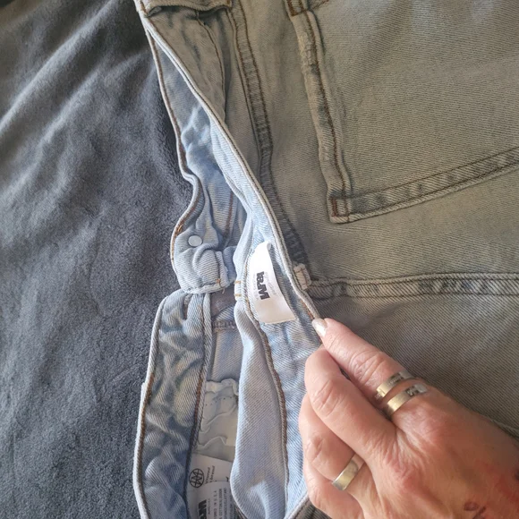 I&M Light Blue Denim Jean Shorts - Picture 5 of 8